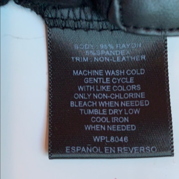 INC Black Diamond Button Dressy Blouse - Picture 7 of 7